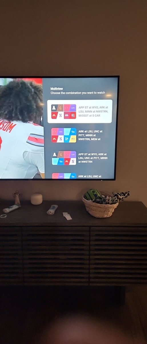jasonkfreels's tweet photo. @CarlG724 @slmandel @YouTubeTV You should see around 30 multiview combinations. https://t.co/EME02NtvZu