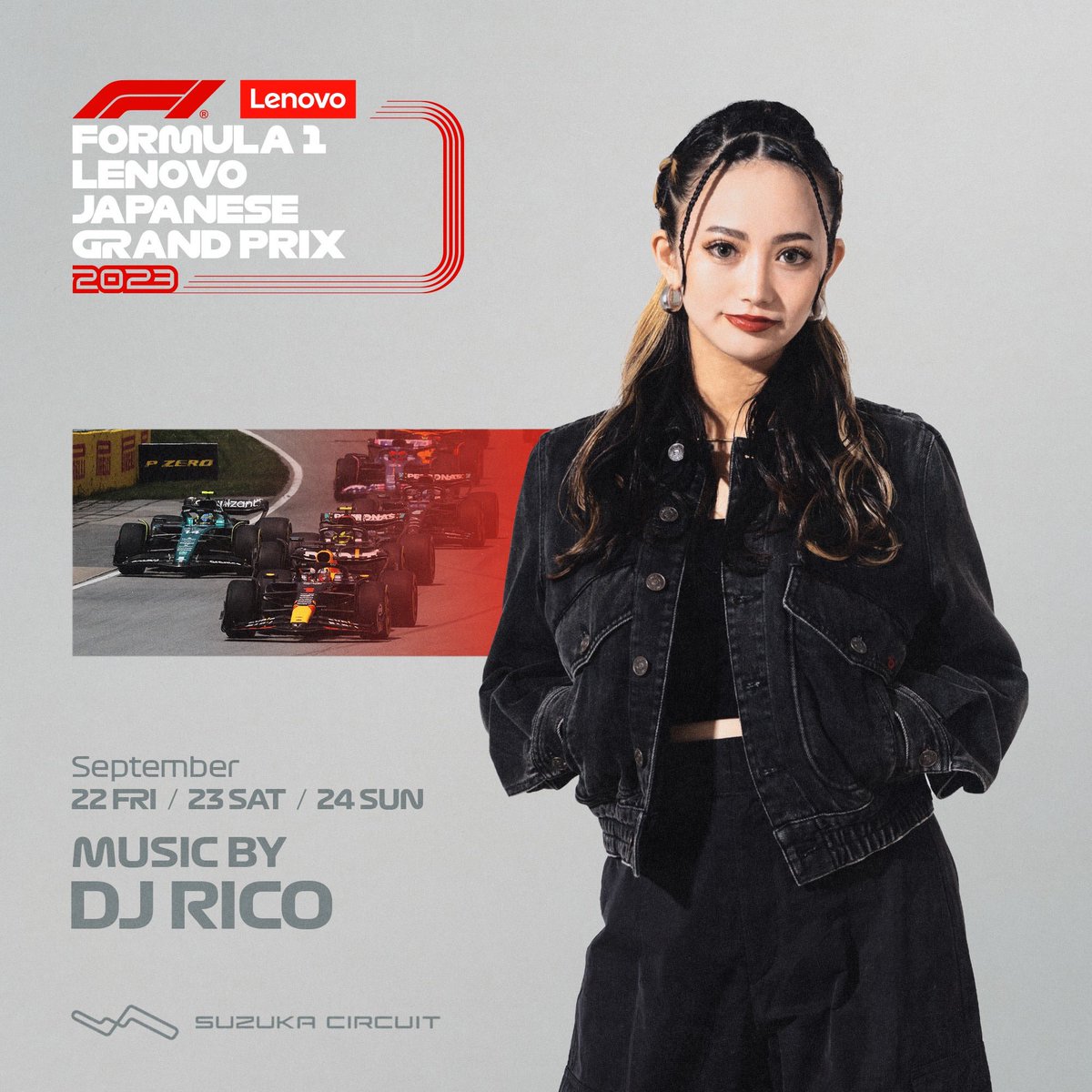 twOasOne_rico's tweet photo. 鈴鹿サーキットで開催される
『F1日本グランプリ』で会場の音楽演出を
3日間担当させて頂いてます🎧
今日が最終日!!🏎🏁
.
More info
https://t.co/ldxnVMbguv
.
#F1 #FORMULA1 #鈴鹿サーキット #SUZUKACIRCUIT #DJSOULJAH #DJCREW #DJRICO #DJYOSSY #REAKS #DJ #VJ #TAP https://t.co/5hqhIkhFQ1