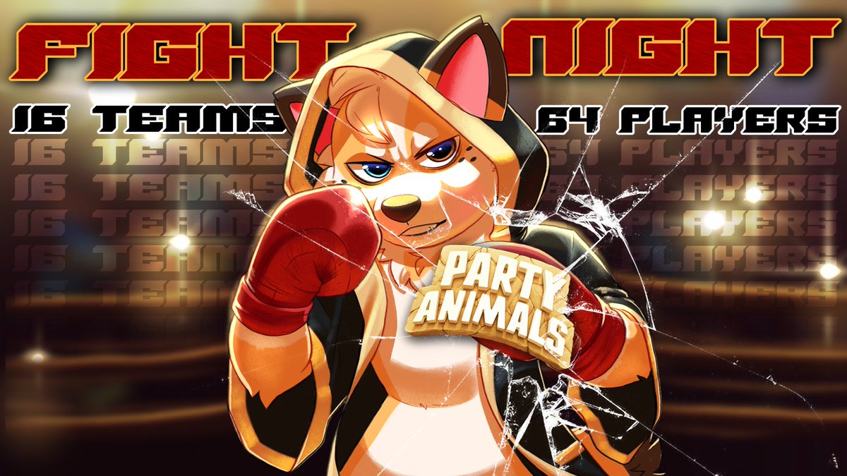 TheCorgiCam's tweet image. 🚨CALLING ALL VTUBERS🚨

Announcing our first ever:
⭐️PARTY ANIMALS FIGHT NIGHT⭐️
A Tournament series featuring creators from the fandom and beyond!

16 Teams of 4 will compete for their shot at the title!
Do you have what it takes to be top dog?

Applications open soon!