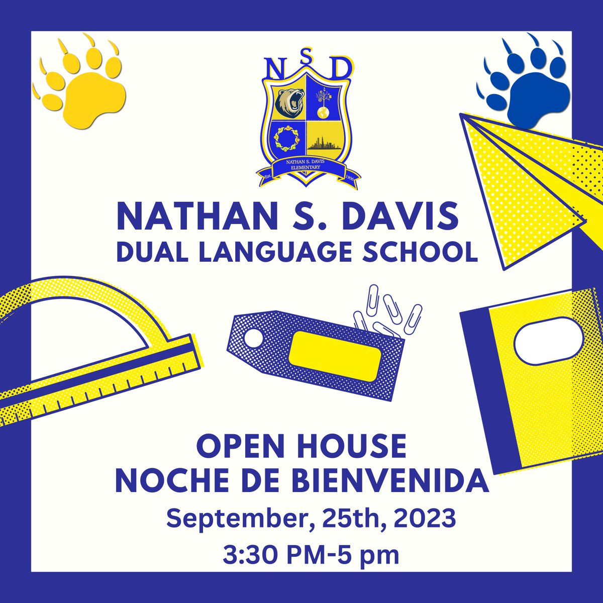 Nathan S. Davis Dual Language School tweet media