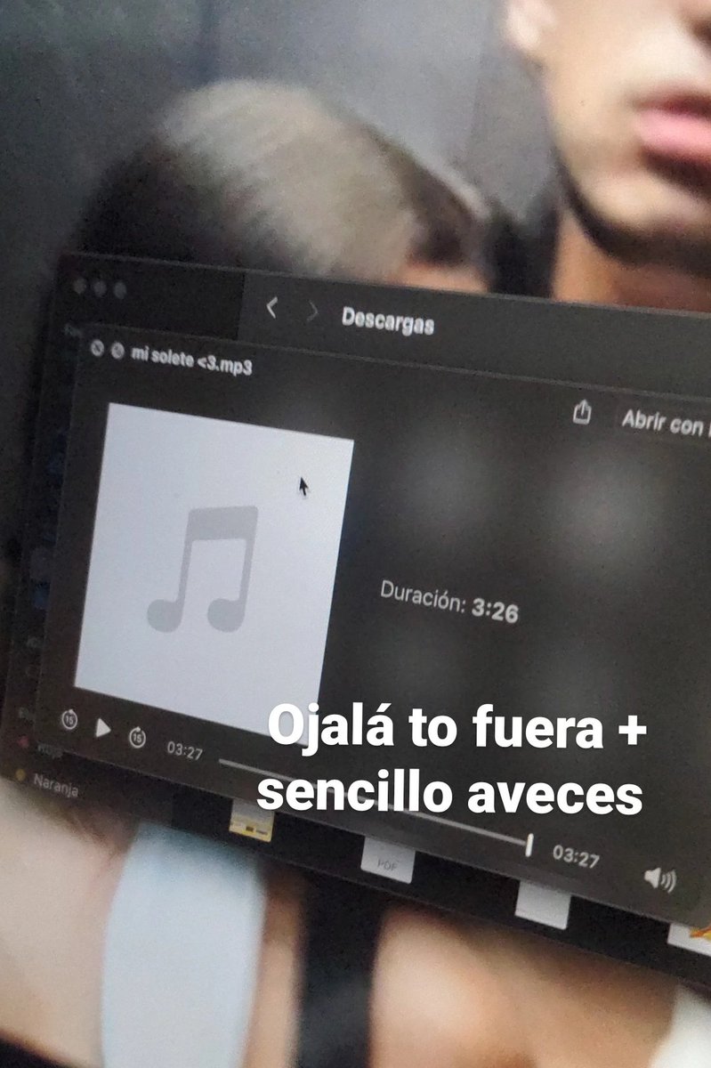 Acabo d escribir la canción más bonita que hecho hasta la fecha y kiero llorar