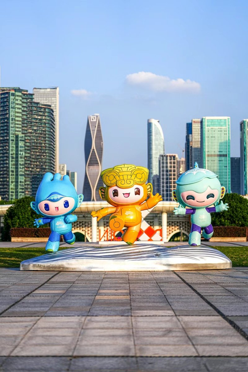 Three Auspicious Treasures of the Hangzhou Asian Games
杭州アジア大会吉祥三宝✌ https://t.co/PM9LqmZYzD