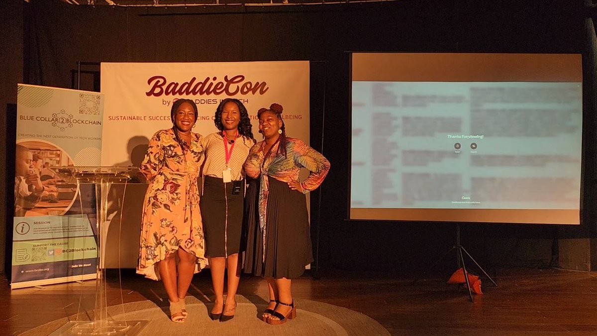 techquitylabs_'s tweet image. Our second installation of #demystifyweb3 with @BC2Blockchain at #Baddiecon. Well done @baddiesintech. #womenintech #Techquitylabs