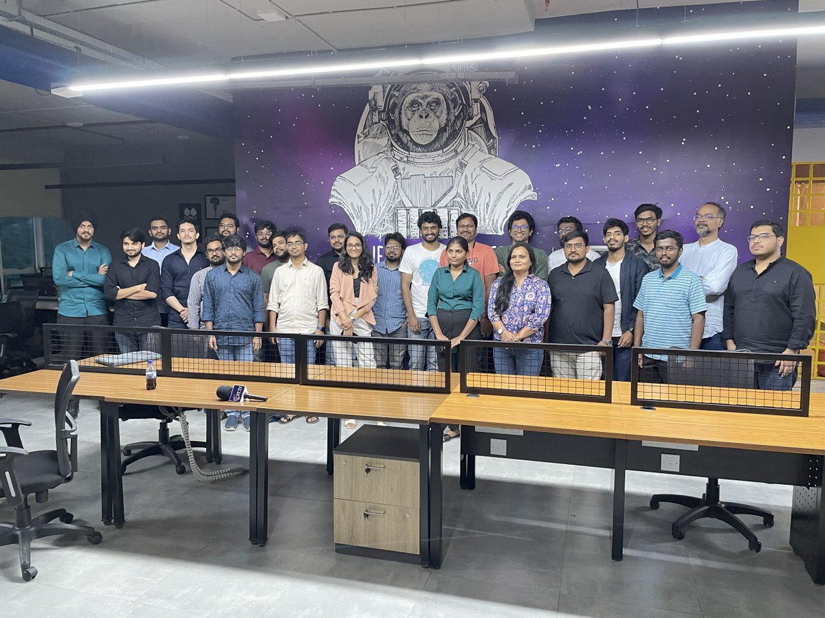 I had a delightful time attending a meetup hosted by the  <a href="/FOSSUnited/">FOSS United</a>  Hyd Team at <a href="/CAW_Studios/">CAW Studios Product Engineering</a>. <a href="/rakeshdubbudu/">Rakesh Dubbudu</a>  talk on open data was truly eye-opening, and <a href="/praveenpuglia/">Praveen Puglia</a>'s story about CSS was equally captivating. Looking forward to more such meetups in Hyderabad.