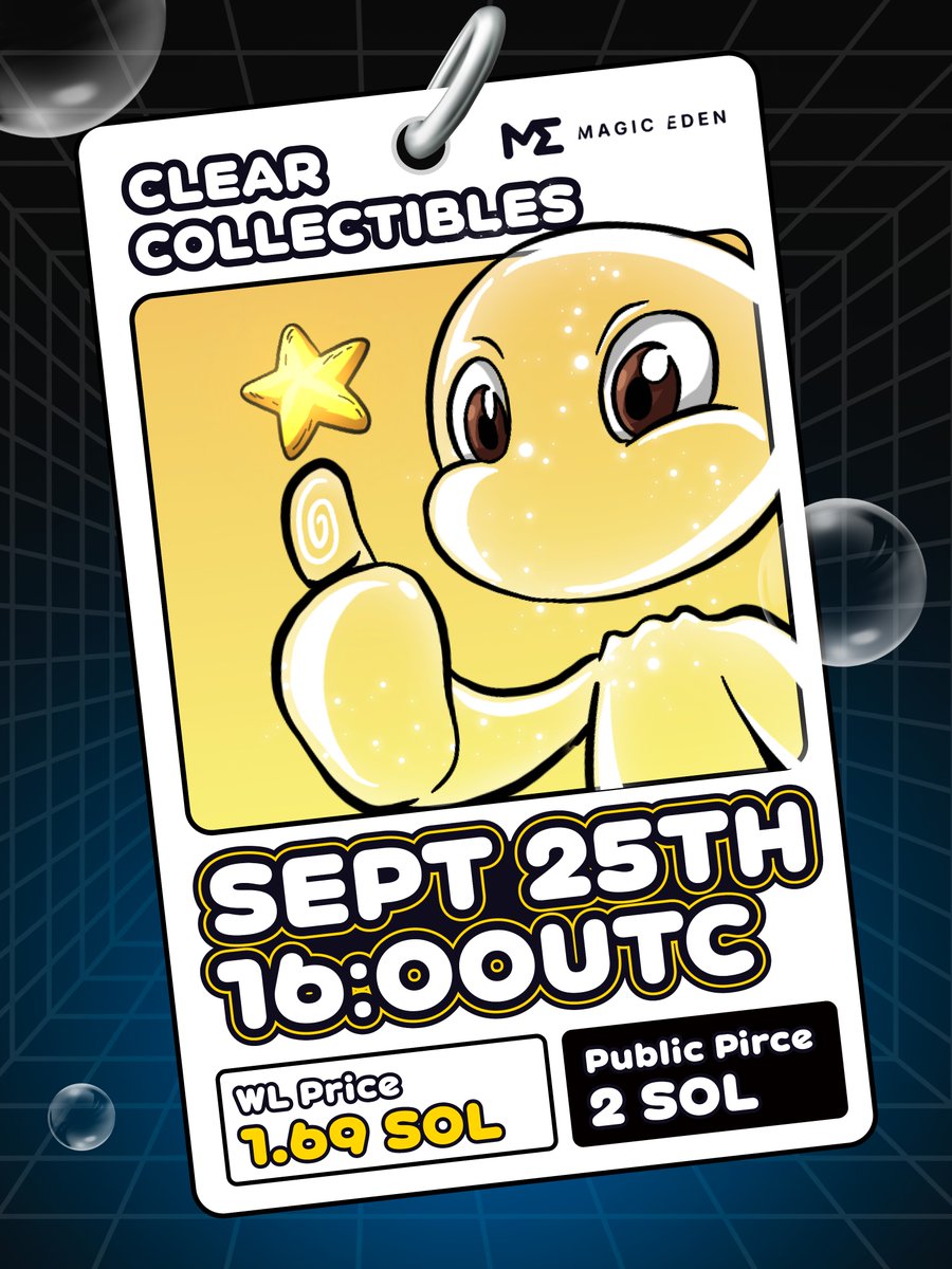 Clear Collectibles 🧊 tweet media