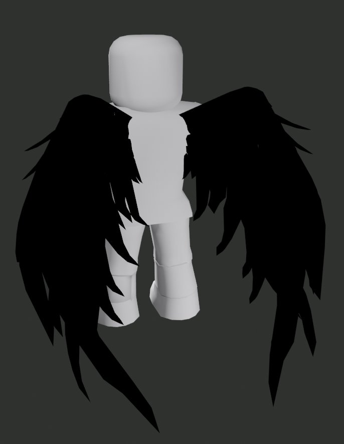 If you're wondering about the Black Feather Void Wings, It was removed for no reason and I'm trying to bring it back, I'll keep you updated.
#RobloxUGC #ROBLOX