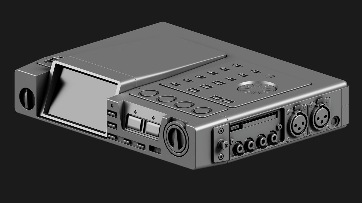 3dartknock's tweet photo. I'm studying plasticity, I really like shading. WIP #3d #plasticity #modeling #tascam https://t.co/5gO3oroFbe