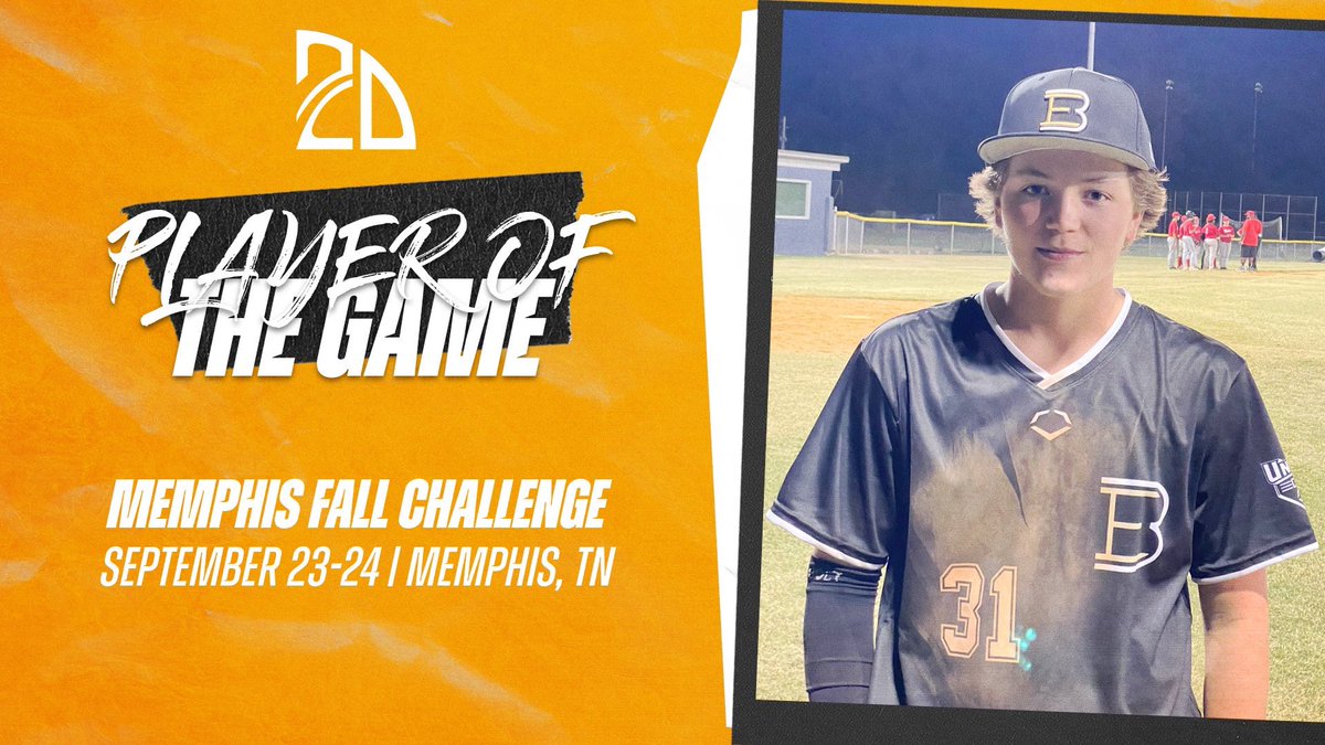 2D Sports Player of the Game tweet media