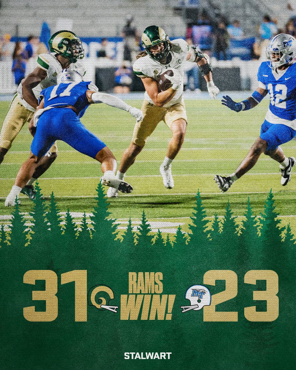 Colorado State Football tweet media