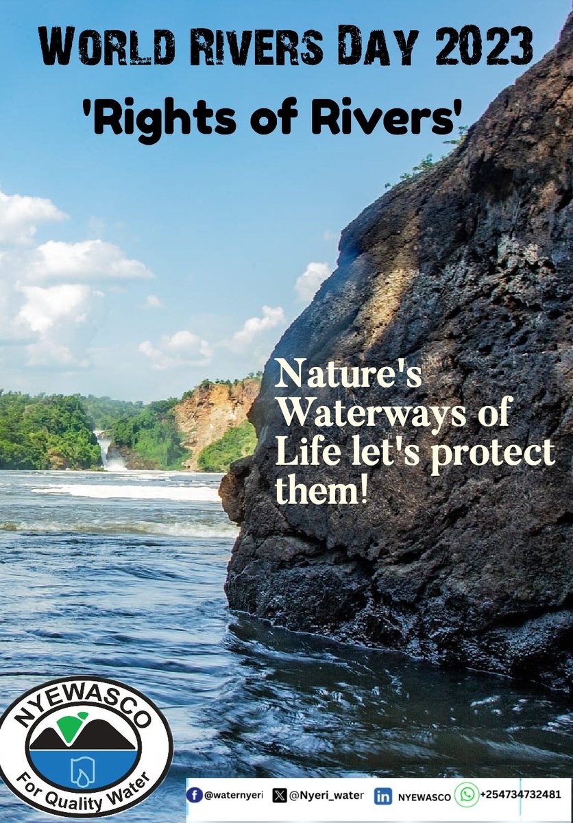 #WorldRiversDay 
#Rightsofrivers