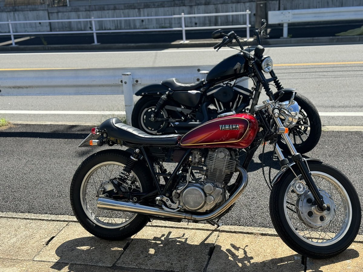 Omae_PuriKin's tweet photo. 俺のバイクと、俺のバイク！！！ https://t.co/4ow9uXhiW8