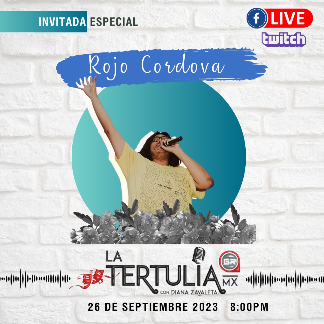 ¡El poetry slam de <a href="/rojocordova/">rojocordova</a> nos acompañará el MARTES 26 de Septiembre, escucha el #EnVivo por <a href="/Grita_Radio/">Grita Radio</a>!
#radio #wellness #poesía #slam #poetryslam #poeta #locutora #live #ActivandoLaConversación  #LaTertuliaRADIO #LaLuzTambiénSeEscucha #conversandocon #catorceaños