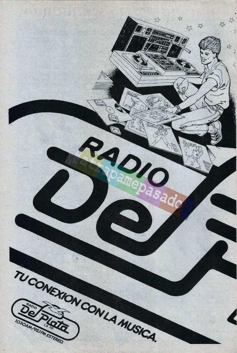 atrapamepasado's tweet photo. #RevistaHumor me lleva la #Noche de un #Finde #En1985 para escuchar los mejores discos por Del Plata.
#LS10 #Hace38Años📻 https://t.co/JGUGlU2gb8