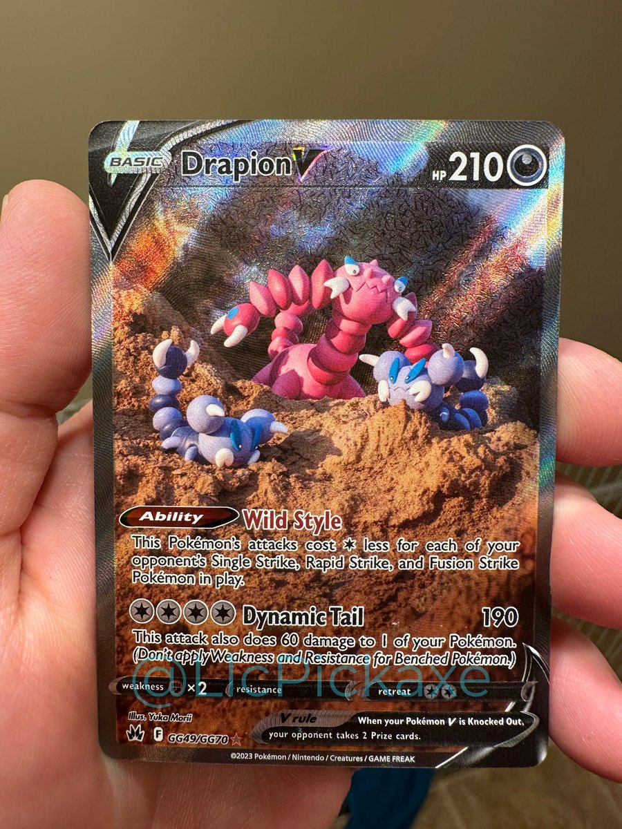LlcPickaxe's tweet photo. 🚨FREE Pokémon Card🚨Follow and Retweet to win! Winner picked 9/29/23 #Giveaway #Giveaways #Pokemon #PokemonTCG https://t.co/EOkuv8SZwx