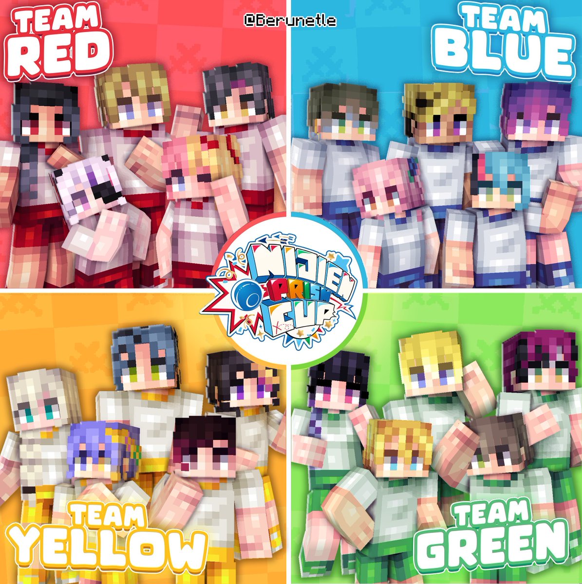 Mousjess's tweet photo. 🌟Hi everyone!

📅 As you know, the #NIJIENPrismCup2023 is in less than a week now! 

🎨 I'm very happy to share with you this new #NijisanjiEN project! (Render &amp; skins by me!)

📂 Download! https://t.co/ckQ8184STz https://t.co/GWA6TKY2GH