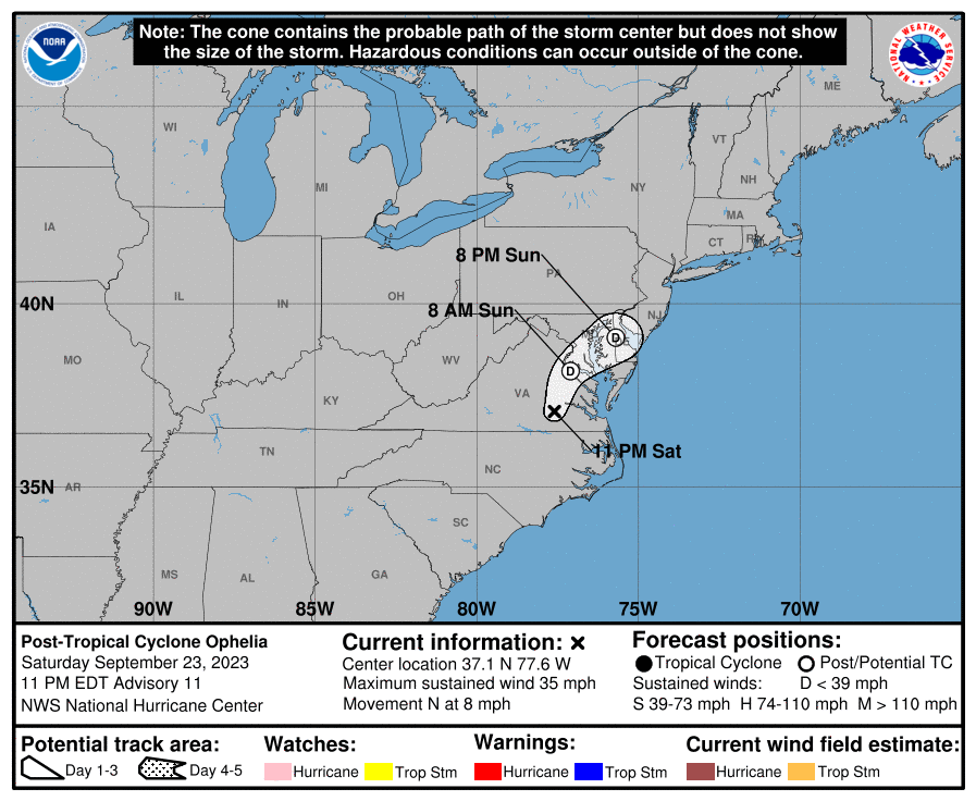 LimWeather's tweet photo. #Ophelia no longer tropical but a remnant low affecting M-ATL with heavy rains esp #WashingtonDC,#Arlington,#Philadelphia, #Baltimore
#Tropicswx #Wxtwitter #HurricaneSeason2023 #HurricaneSeason #VAwx #DEwx #MDwx #OBX #NCwx #OBXwx #Outerbanks #TropicalStorm #TropicalStormOphelia https://t.co/jD5VO9GBbf