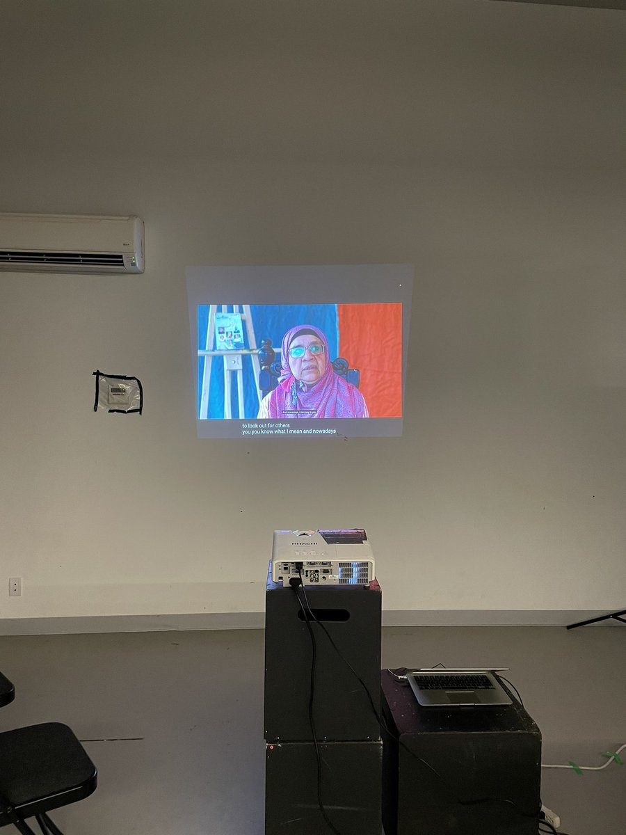 AccessAlliance's tweet photo. Our partnership project with Shakespeare in Action - #undocumented stories multimedia exhibit at @nuitblancheTO tonight.
By 10 pm, over 180 visitors came to the exhibit. The night is still young…
All night tonight at
34 John Street @Artscape #WestonCommon https://t.co/AgNyTEnah1