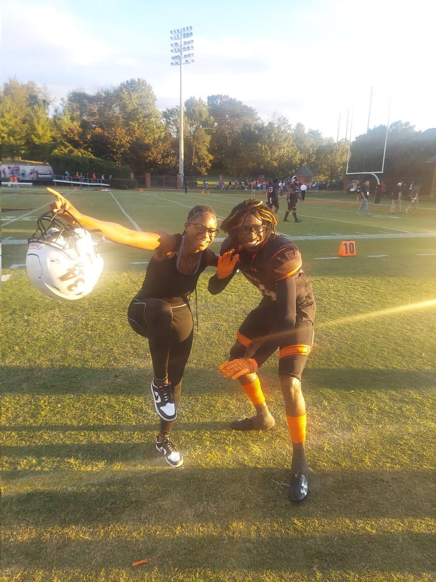 One of the best days off my life,Enjoy watching my son <a href="/MiKelHendrix4/">Mi’Kel “Wam Bam” Hendrix</a> get his 1st  college sack with my daughter, his lil sister