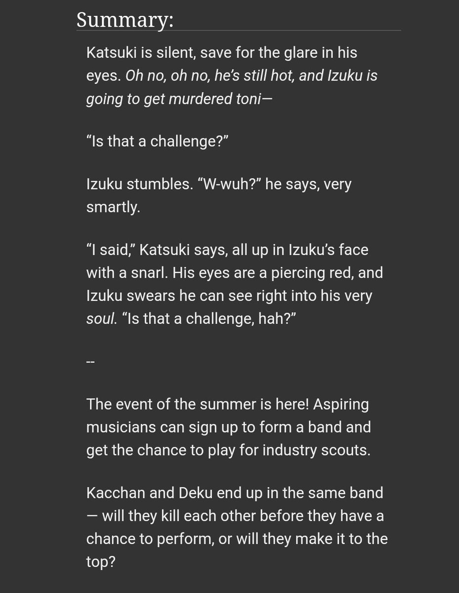 _fallensummer's tweet photo. eyyy my fic for the @bkdkbk_revbang
is up!!! ofc the music AU snatched my attention
🎶🎵

https://t.co/GnWe0DVzWa https://t.co/XeMRkuQPXz