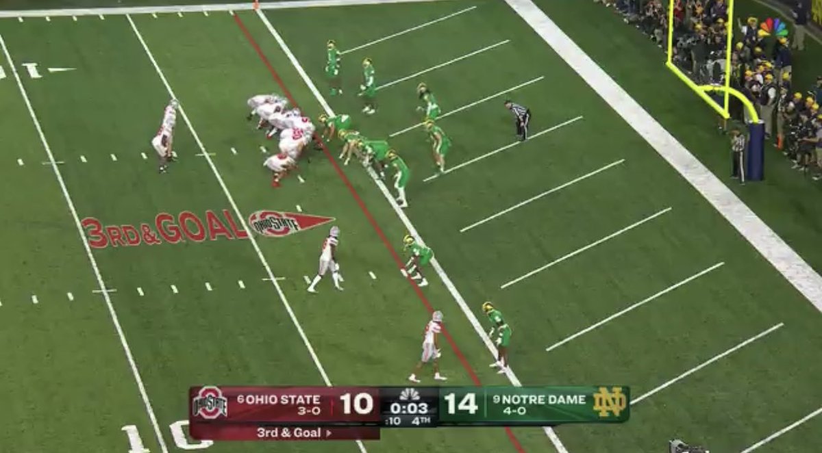 DC Al Golden only had 10 players on the field during the last play. Unacceptable.