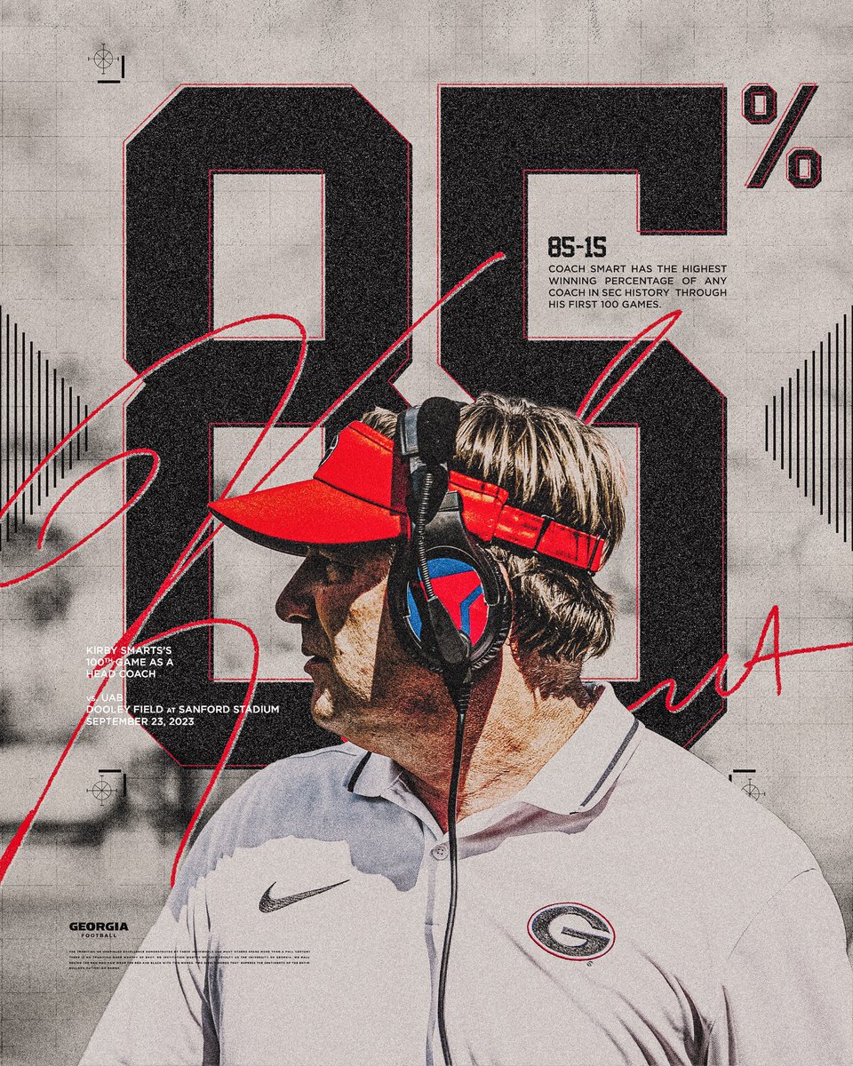 GeorgiaFootball's tweet photo. Historic night for @KirbySmartUGA 

#GoDawgs https://t.co/8JQqlozDKE