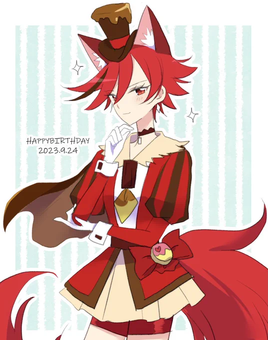 あきらさんお誕生日おめでとう〜#キュアショコラ生誕祭2023 #剣城あきら生誕祭2023 