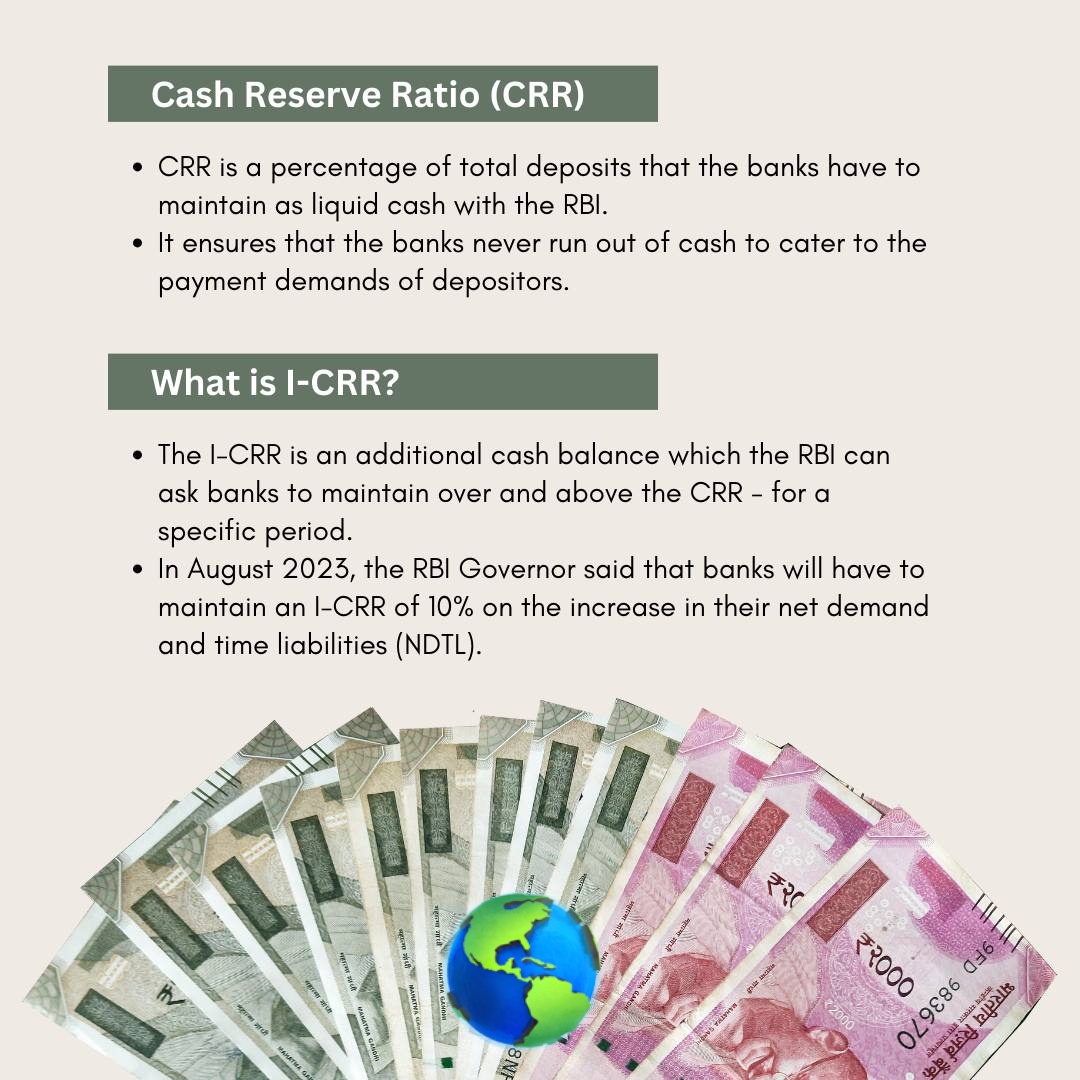 Upsc123_'s tweet photo. ➡️ As per the schedule, the RBI will release the 25% of funds maintained by lenders under the I-CRR on September 9.
➡️ Another 25% of the amount maintained under I-CRR will be released on September 23 and the balance 50% on October 7. 
#IndiaCanadaTension 
#UPSC 
#currentaffairs https://t.co/S1bYFN95Hg