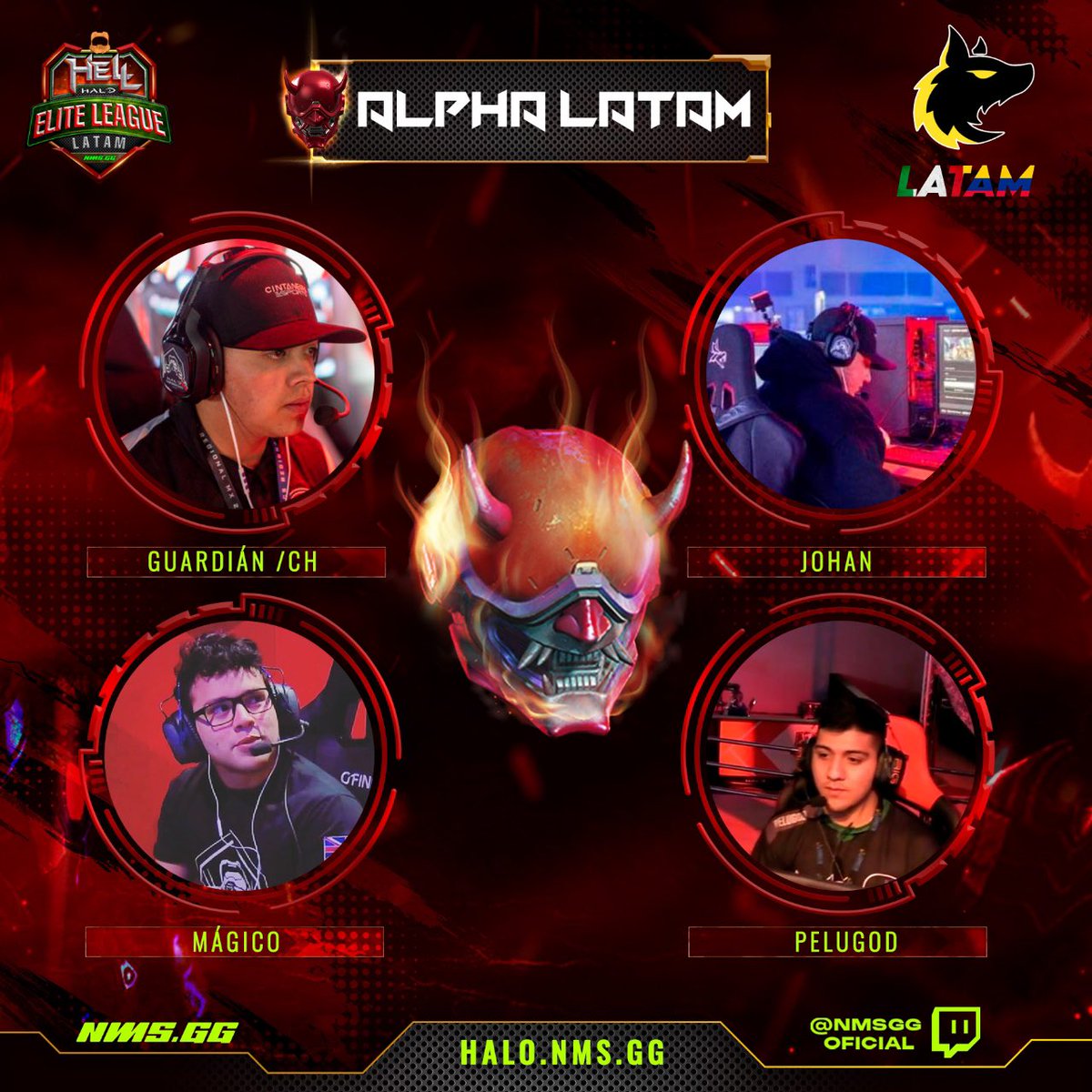 Alpha Esports (@alpha_gg_) on Twitter photo 🐺 ALPHA LATAM 🐺
🇨🇴 CAMPEÓN 🇲🇽
1er Torneo Invitaciónal HeLL League <a href="/nmsggOficial/">nms.gg</a>
Buen inicio de torneo lobos 🐺
<a href="/Johaan_Mc/">SWAT Johan</a>
<a href="/Mqgico/">Victor Vidal</a>
<a href="/GuardianFlys/">Guardian</a>
<a href="/PeluGod/">Pelu</a>
GGs todos los equipos que enfrentamos.
Gracias equipos
-Alpha Esports
- Alpha blue
#LetsHunt #AlphaOnTop 🐺 ALPHA LATAM 🐺
🇨🇴 CAMPEÓN 🇲🇽
1er Torneo Invitaciónal HeLL League <a href="/nmsggOficial/">nms.gg</a>
Buen inicio de torneo lobos 🐺
<a href="/Johaan_Mc/">SWAT Johan</a>
<a href="/Mqgico/">Victor Vidal</a>
<a href="/GuardianFlys/">Guardian</a>
<a href="/PeluGod/">Pelu</a>
GGs todos los equipos que enfrentamos.
Gracias equipos
-Alpha Esports
- Alpha blue
#LetsHunt #AlphaOnTop