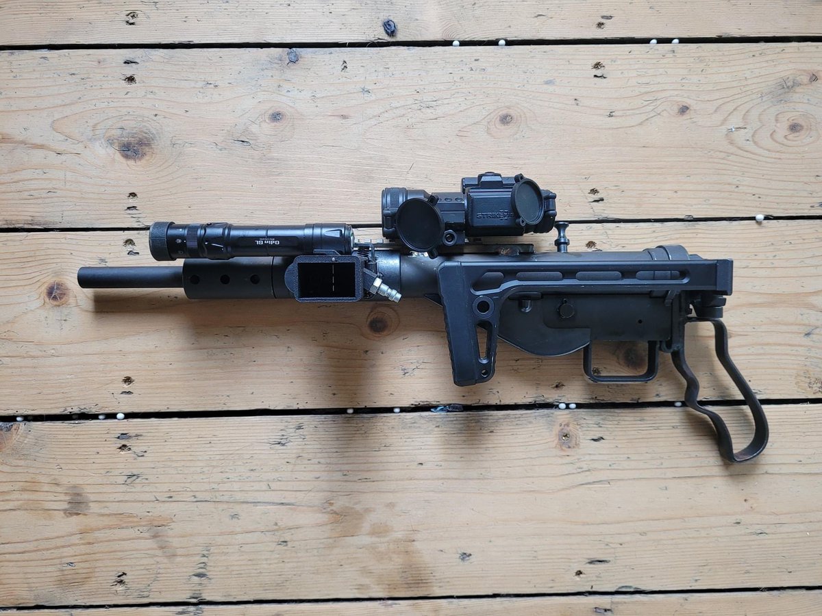 NortheastAirso1's tweet photo. Engineered and photo courtesy of Fflo Williams
#airsoft #gbb #サバゲー #エアガン #ガスブロ #gasblowback #stenmk2 https://t.co/lWL0s22xwl