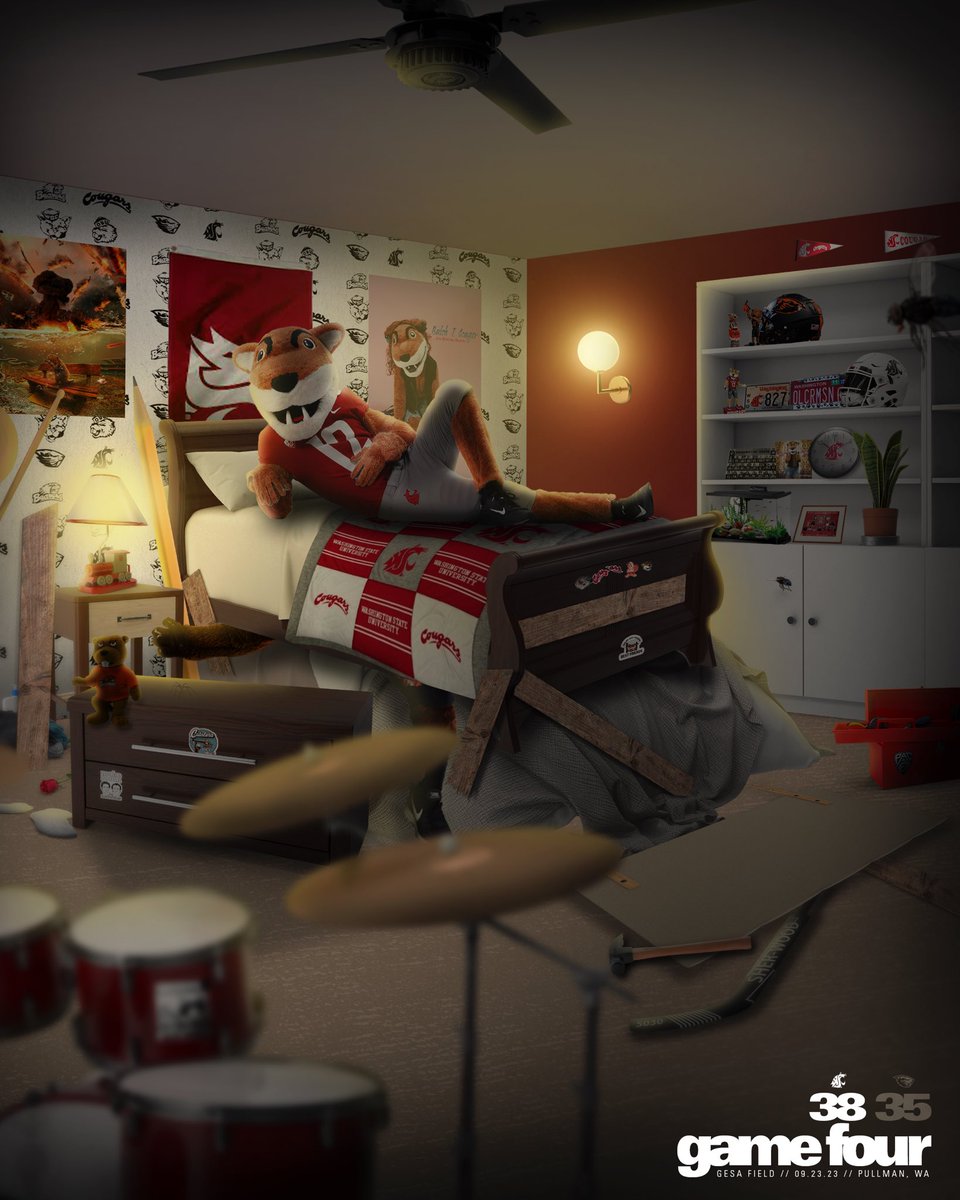 so much room for activities.

#GoCougs | #WAZZU | #CVE23