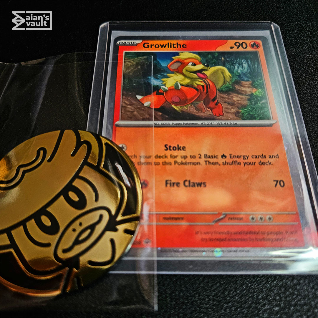 AiansVault's tweet photo. Pokemon TCG Paldea Evolved Blister Growlithe card pulls!

Pull video on my IG/TikTok 🧡

#aiansvault #CardPulls #Pokemon #PokemonTCG #PokemonCollection #ScarletAndViolet #BlackStarPromo #Uncommon #Rare #DoubleRare #Growlithe #Vespiquen #Slaking #Skeledirgeex #exCard https://t.co/9P7EDH9lRu