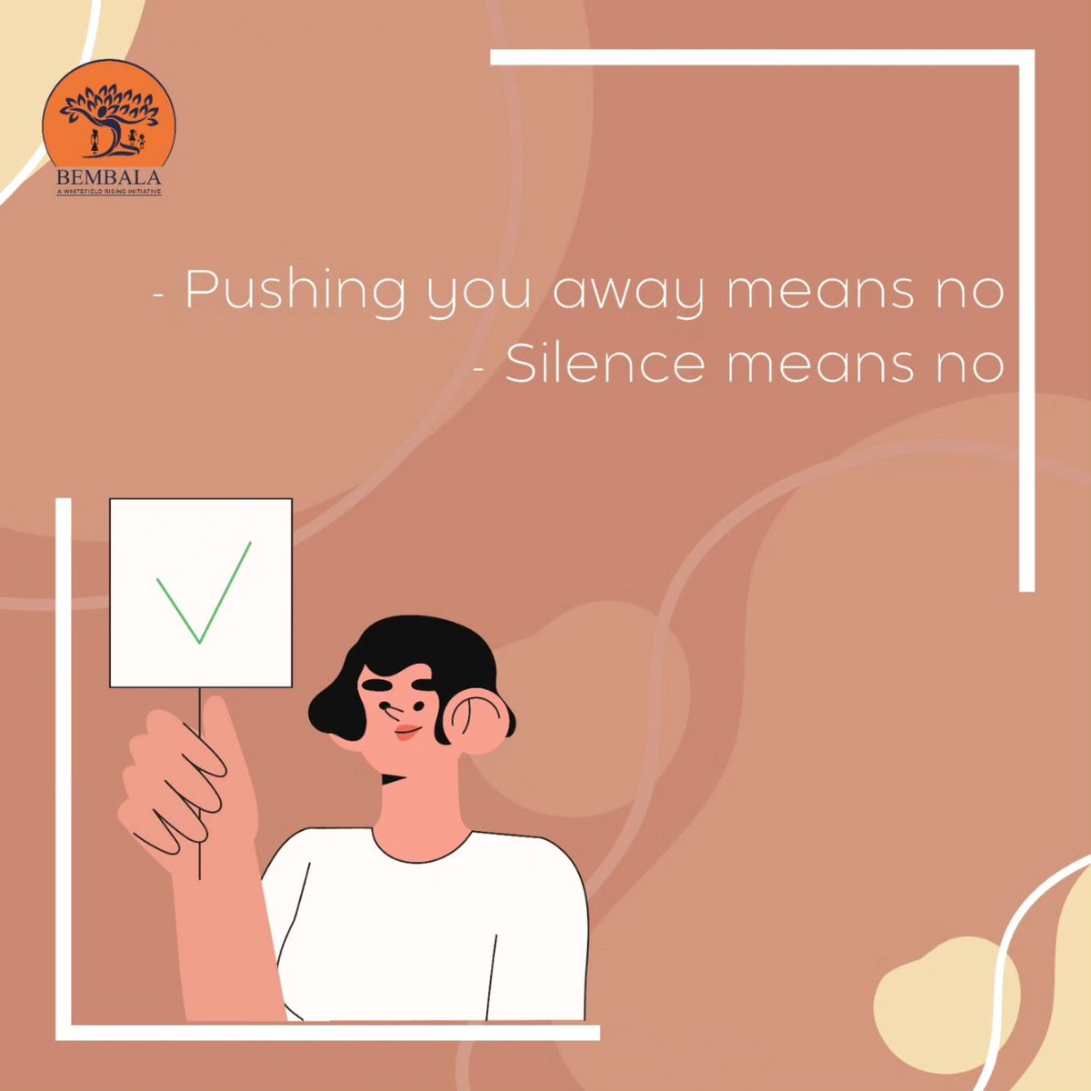 #Consent cannot be given by individuals who are underage, intoxicated or incapacitated by drugs or alcohol, or asleep or unconscious.

 If someone agrees to an activity under pressure of intimidation or threat, that isn’t considered consent because it was not given freely.