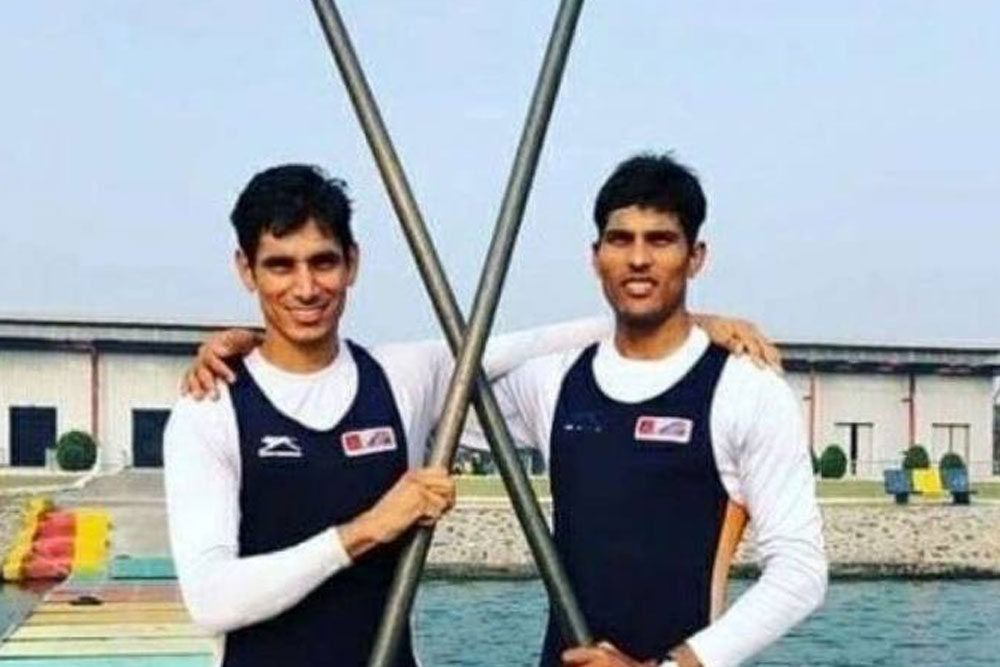 Congrats <a href="/OLYArjun/">Arjun Lal Jat 🇮🇳🚣🚣</a> Arvind Singh - Rowing - Silver - Men's lightweight double sculls