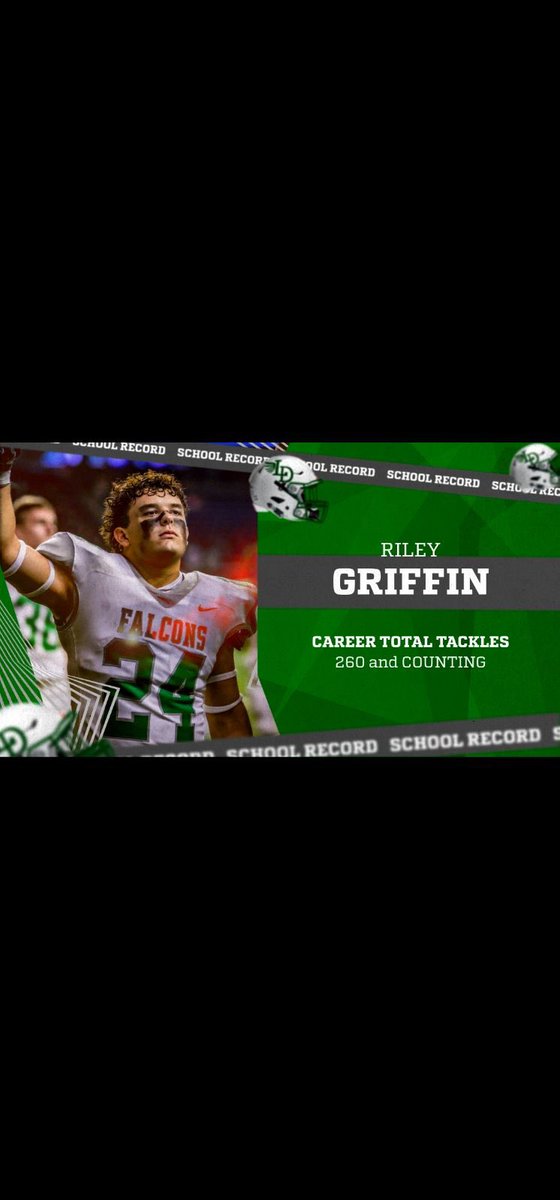 New record holder for most career tackles in Lake Dallas!
<a href="/recruitLD/">Lake Dallas Football</a> <a href="/27hometeam/">Dudley McAfee</a> <a href="/KyEdwards3/">Ky Edwards</a>