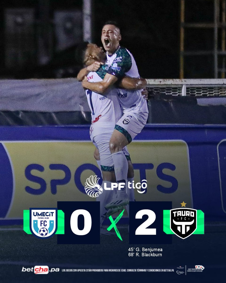 LPFpanama's tweet photo. ¡TAURO SIGUE EN BUENA RACHA!

@fcumecit 0-2 @TauroFC 

#TodosXLaCopa https://t.co/Y7RbiSICCf