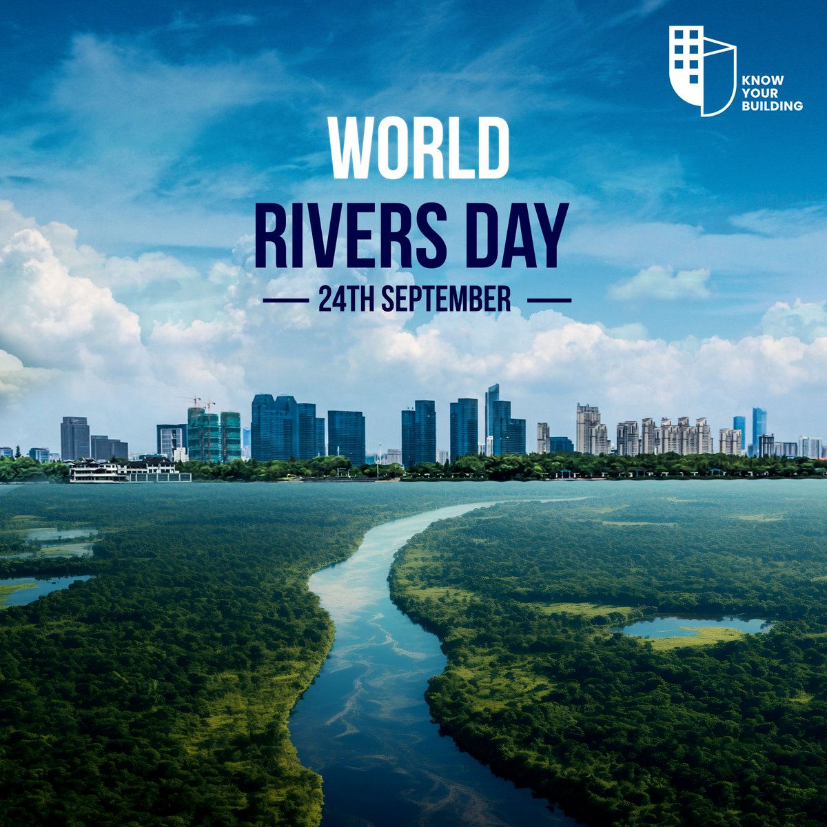 On this special day, we want to highlight the importance of our #rivers, which are the lifelines of our planet. They provide us with clean drinking #water, support diverse ecosystems, and offer countless recreational opportunities. 

🌊 Happy World Rivers Day! 

#KnowYourBuilding