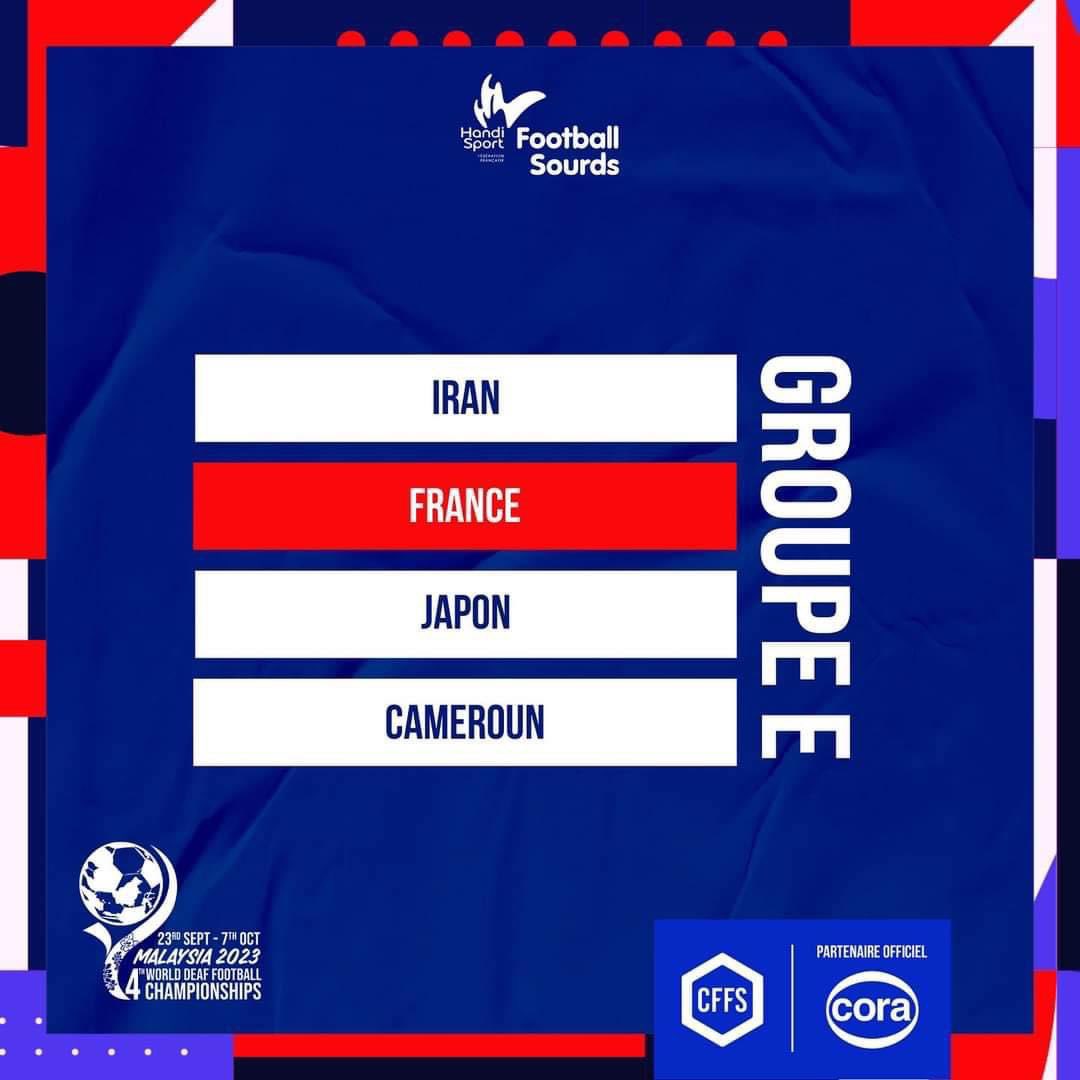 Nélio Carré en Bleu 🔵⚪️🔴

Passé par notre club durant deux saisons, il défendra les couleurs de l’équipe de France Sourds au championnat du monde organisé en #Malaisie !

Le FCLM est fier de lui et  nous lui souhaitons la plus grande réussite durant cette magnifique aventure.