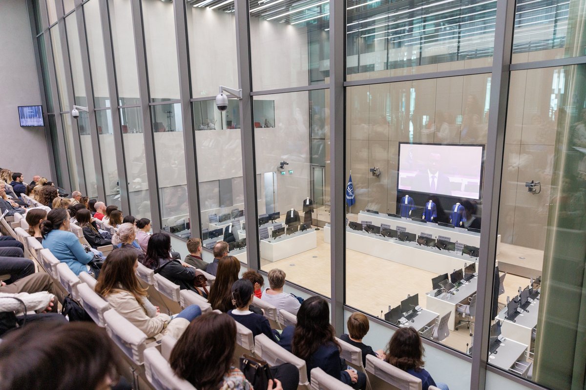 IntlCrimCourt's tweet photo. Come visit the #ICC today on #JustPeace Open Day in #TheHague, until 16:15. Discover the ICC's work towards a #MoreJustWorld. Don’t forget your photo ID!
#JustPeaceMonth https://t.co/Q84dumzxXh