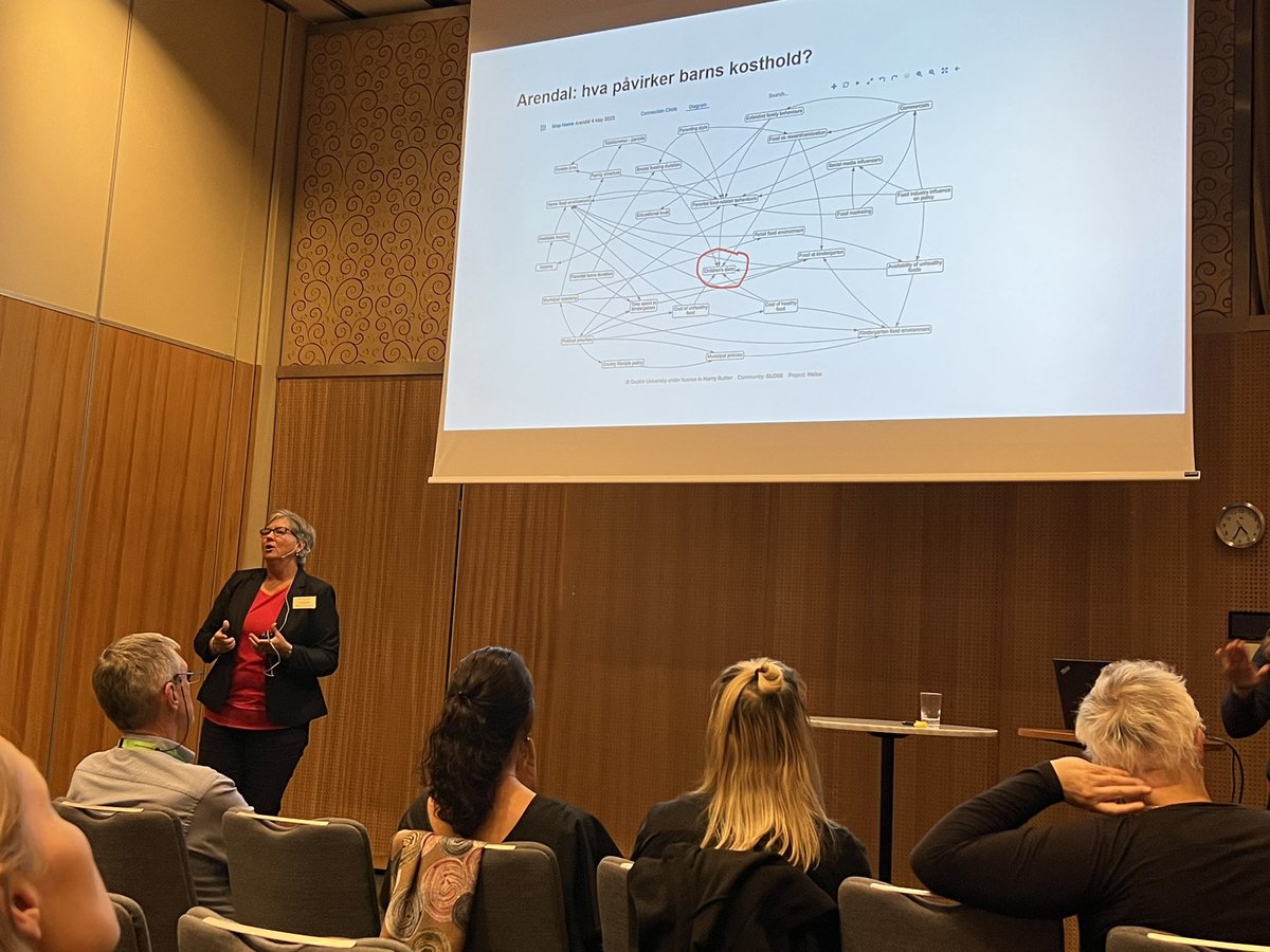 Brukerinnvolvering og samskaping i Matnyttig ble presentert på årets Folkehelsekonferanse i Tromsø. Gode diskusjoner på tvers av sektorer👍@froydis_n @OverbyNina @uiagder