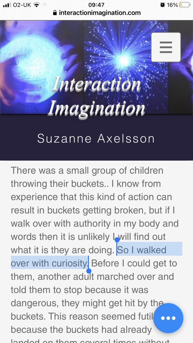 CathyEarlyYears's tweet photo. Do we walk over with curiosity? 
#play #EYThinking #curiosity #ThoughtForTheDay  
@SuzanneAxelsson 💎 https://t.co/66TKGjdhJe