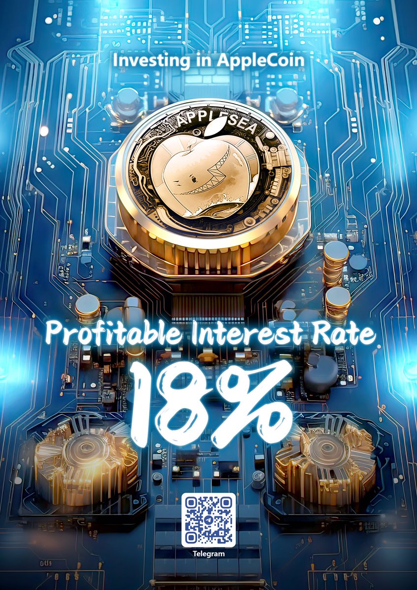 Applesea_io_EN's tweet photo. Investing in AppleCoin with a profitable interest rate of 18% is more attractive than the U.S. dollar!
The Fed's rate hikes have caused bond prices to fall and portfolio values to take a hit. 
#apple #investments #cryptocurrency #Crypto #web3 #money #earn https://t.co/MVMR3VsSpN