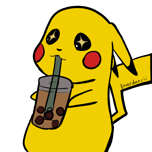 verdancii's tweet photo. Bobachu discord/twitch emote #pikachu #boba #discordemote #twitchemotes #pickachuemote #gumroad https://t.co/xh9dXrLJR7