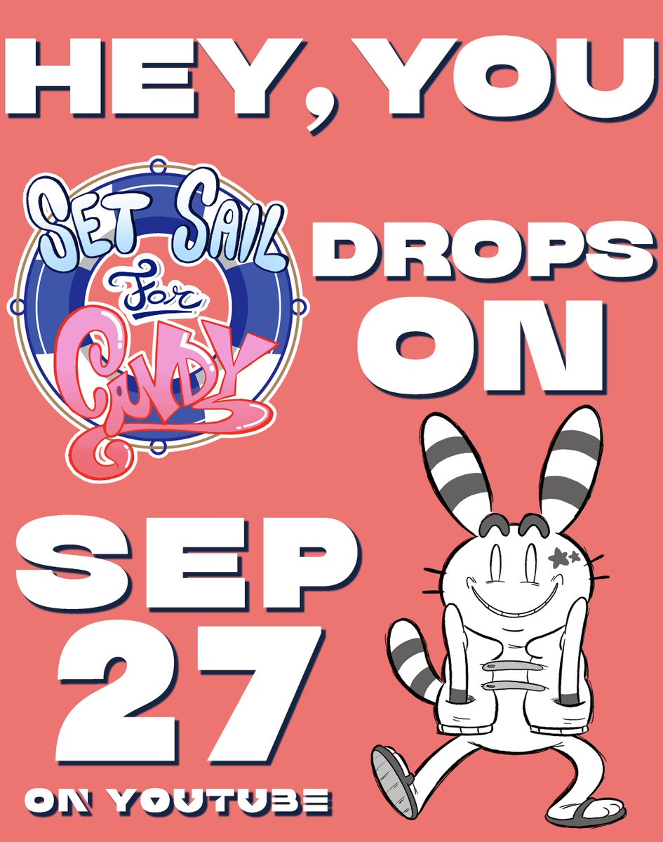 You ready for a silly cartoon!? The wait is nearly over! ⛵️🍬🍭

#setsailforcandy