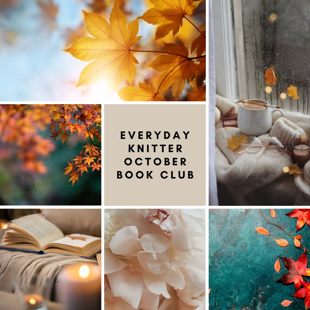 It's time to vote on the October book club choice over in my Substack community. If you fancy a cosy autumn read you'd be very welcome to join us everydayknitter.substack.com/p/october-book…