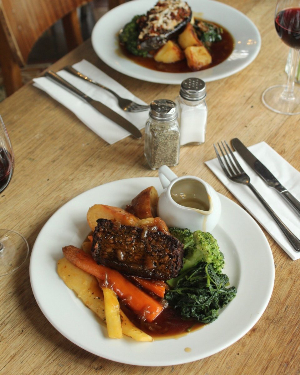 Goldsmiths Arms (@goldsmithspenge) on Twitter photo Happy Sunday! Have you tried our new vegan + gluten free roast yet? Mushroom & Lentil loaf served with all the trimmings, and extra perfect when paired with a smooth glass of red. Head over today and try it out! #penge #veganlondon Happy Sunday! Have you tried our new vegan + gluten free roast yet? Mushroom & Lentil loaf served with all the trimmings, and extra perfect when paired with a smooth glass of red. Head over today and try it out! #penge #veganlondon