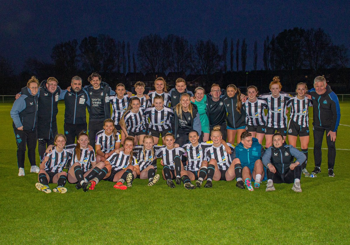 Massive good luck to <a href="/CourtneyVacher/">Courtney Vacher</a> <a href="/Tommy_G505/">Thomas Gallagher</a> and all at <a href="/NUFCWomen/">Newcastle United Women</a> development team who take on <a href="/bcafc_women/">Bradford City AFC Women</a> Reserves away today in the <a href="/FAWNL/">FA Women's National League</a> Northern Reserve League! ⚫️⚪️

#HowayTheLasses