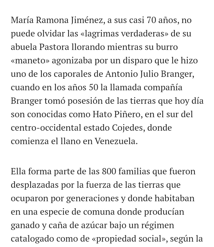 Hola, <a href="/laSextaXplica/">laSexta Xplica</a>, sabem si aquest senyor Branger a qui convideu recurrentment per a que predique sobre emprenedoria prové de la mateixa família Branger que fa 70 anys es va apropiar il•legalment d'una superfície de terra on treballaven 800 famílies?
