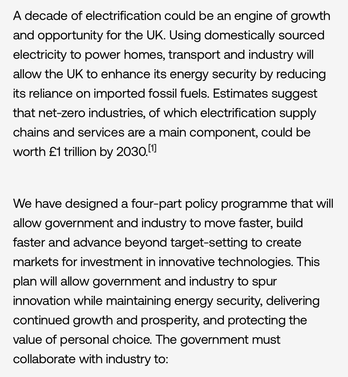 Glad to see <a href="/rcolvile/">Robert Colvile</a> subscribe to a decade of electrification today!

It lays out the scale of the challenge and the need for a practical plan to meet it.

We have one.

institute.global/insights/clima…