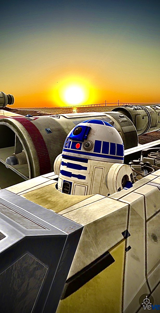 #StarWars ☀️ #R2D2 🤖 #XWing 💥 @veve_official #AR #photography 🖼️ #veve #vevefam #CollectorsAtHeart 💙