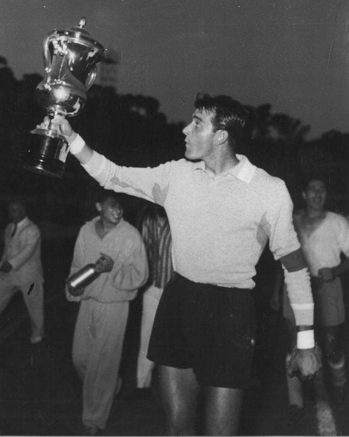 #24settembre 1958 la Lazio vince la coppa Italia, il primo trofeo della sua storia! #BuongiornoATutti